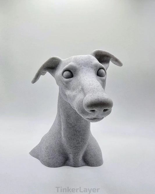 Whippet Book Nook Decor