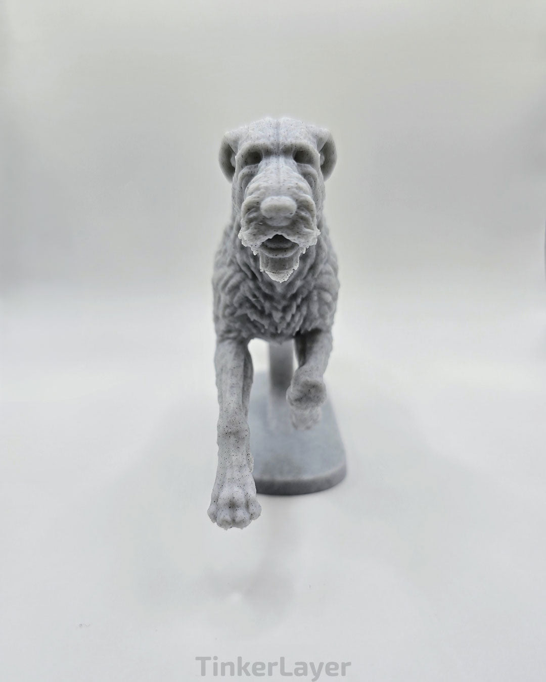 Running Irish Wolfhound Statue