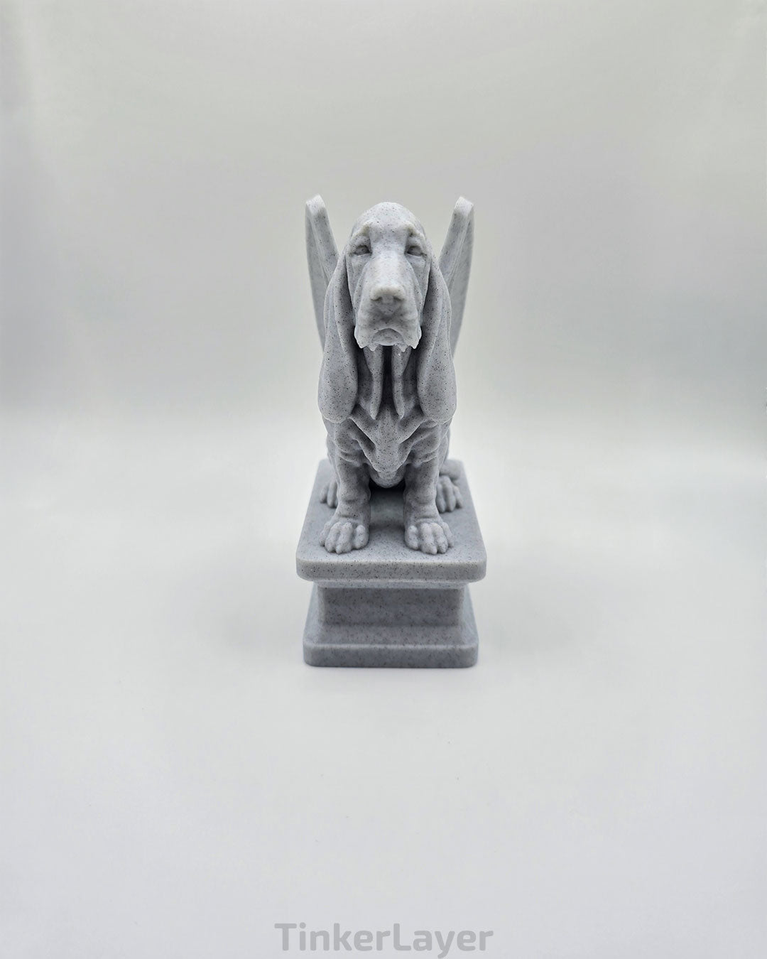 Basset Hound Gargoyle Statue