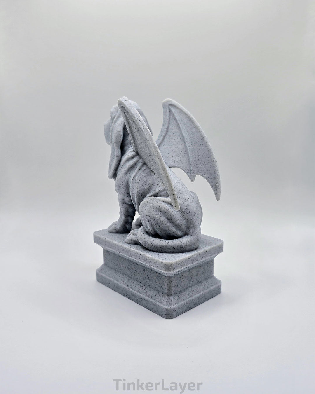 Basset Hound Gargoyle Statue