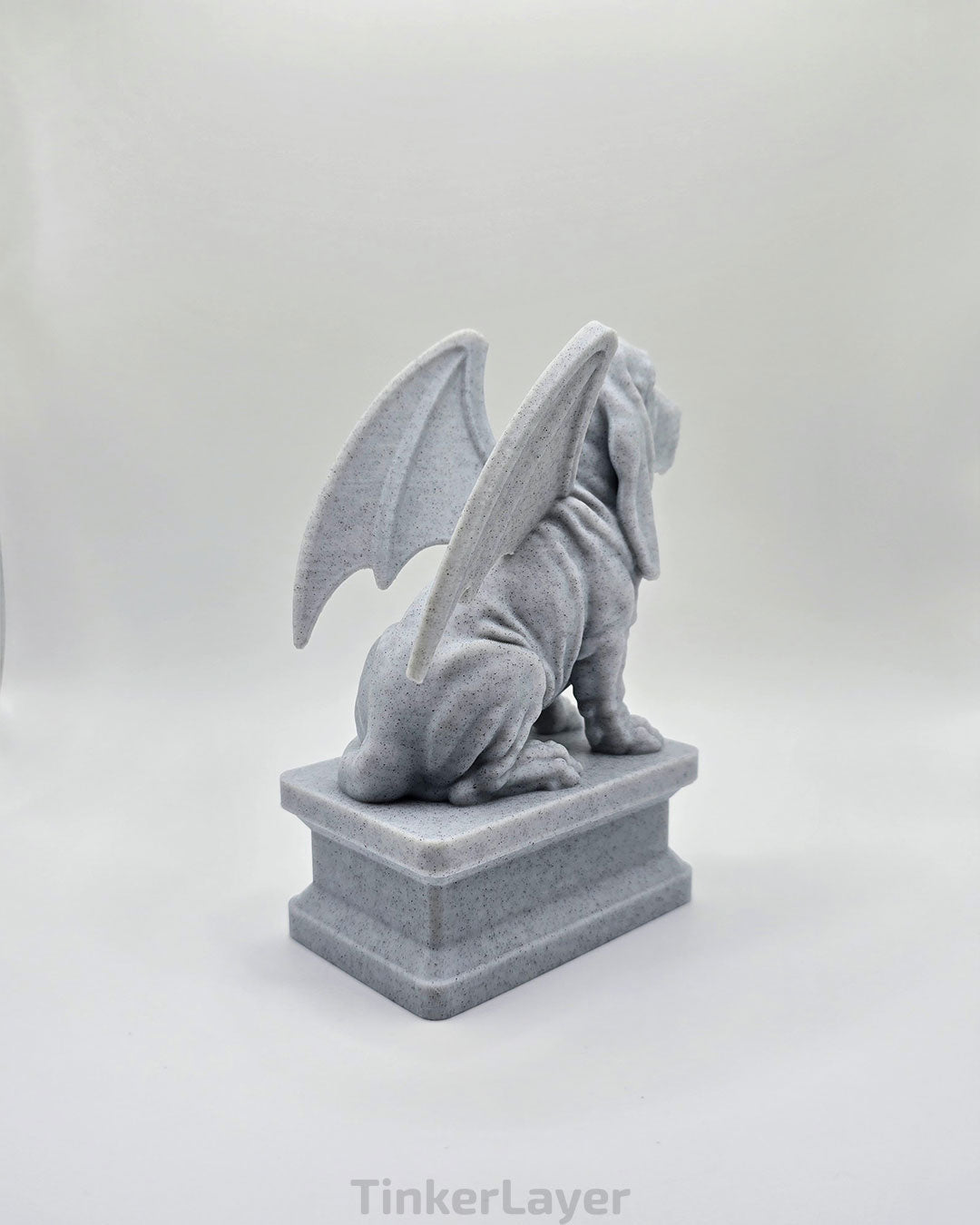 Basset Hound Gargoyle Statue