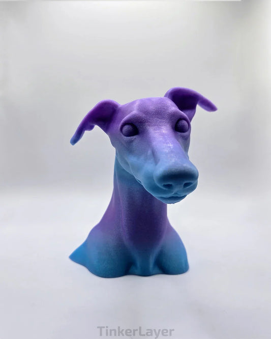 Whippet Book Nook Decor