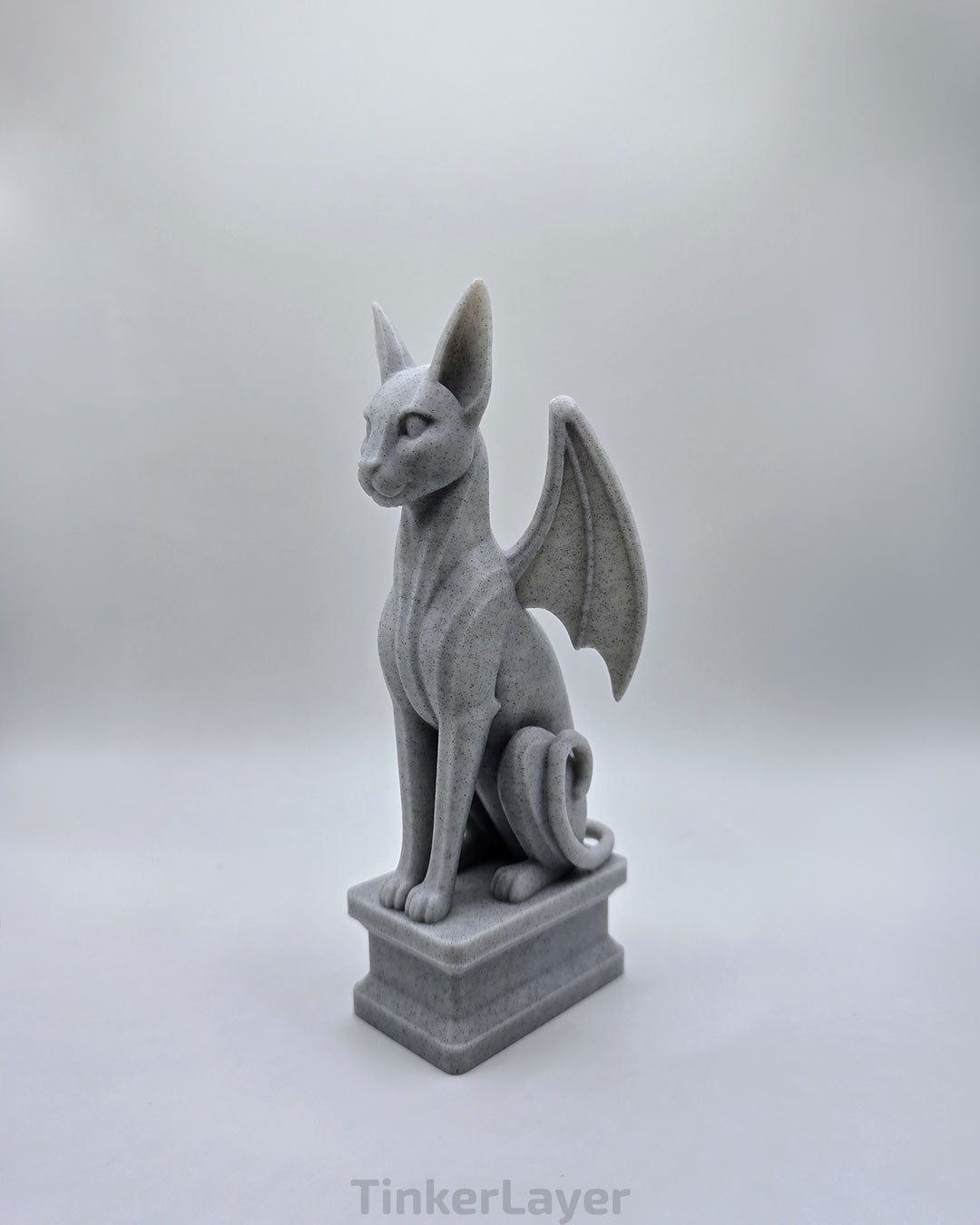 Cat Gargoyle Statue