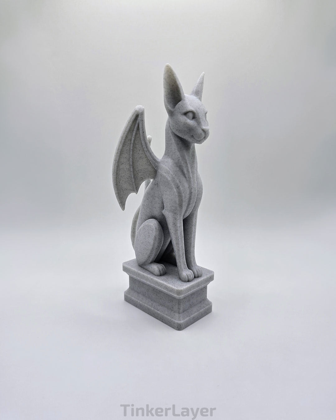 Cat Gargoyle Statue