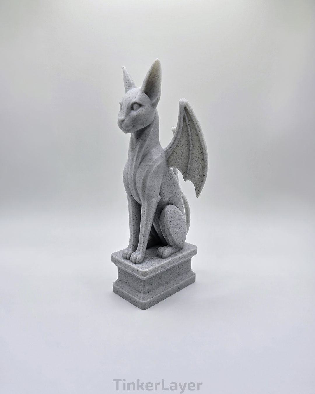 Cat Gargoyle Statue