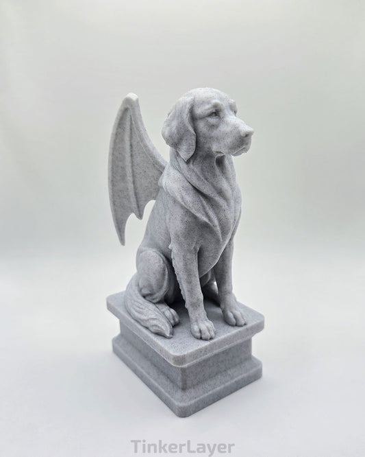 Golden Retriever Gargoyle Statue