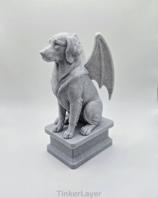 Golden Retriever Gargoyle Statue