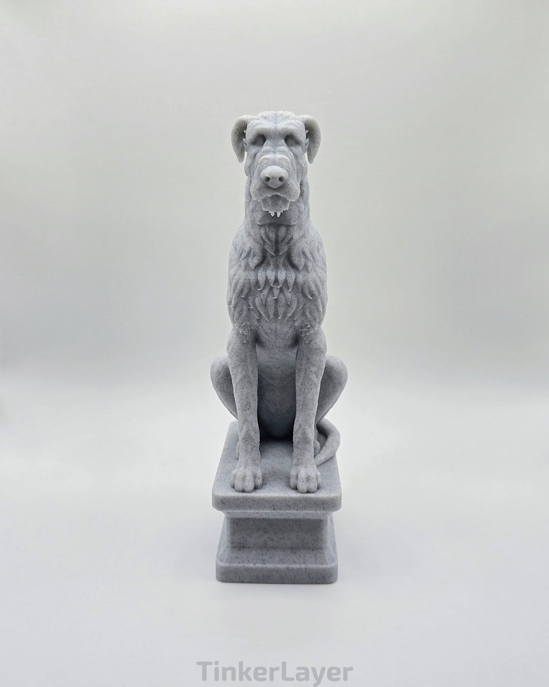 Irish Wolfhound Gargoyle Statue
