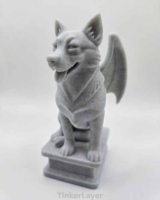 Swedish Vallhund Gargoyle Statue