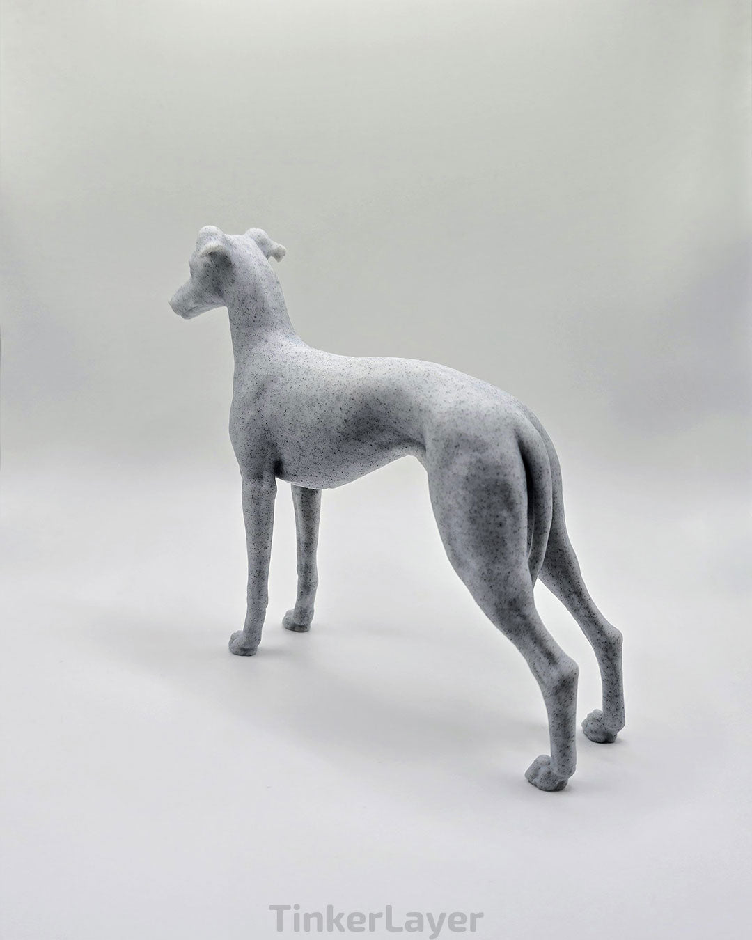 Whippet Show Stack Statue