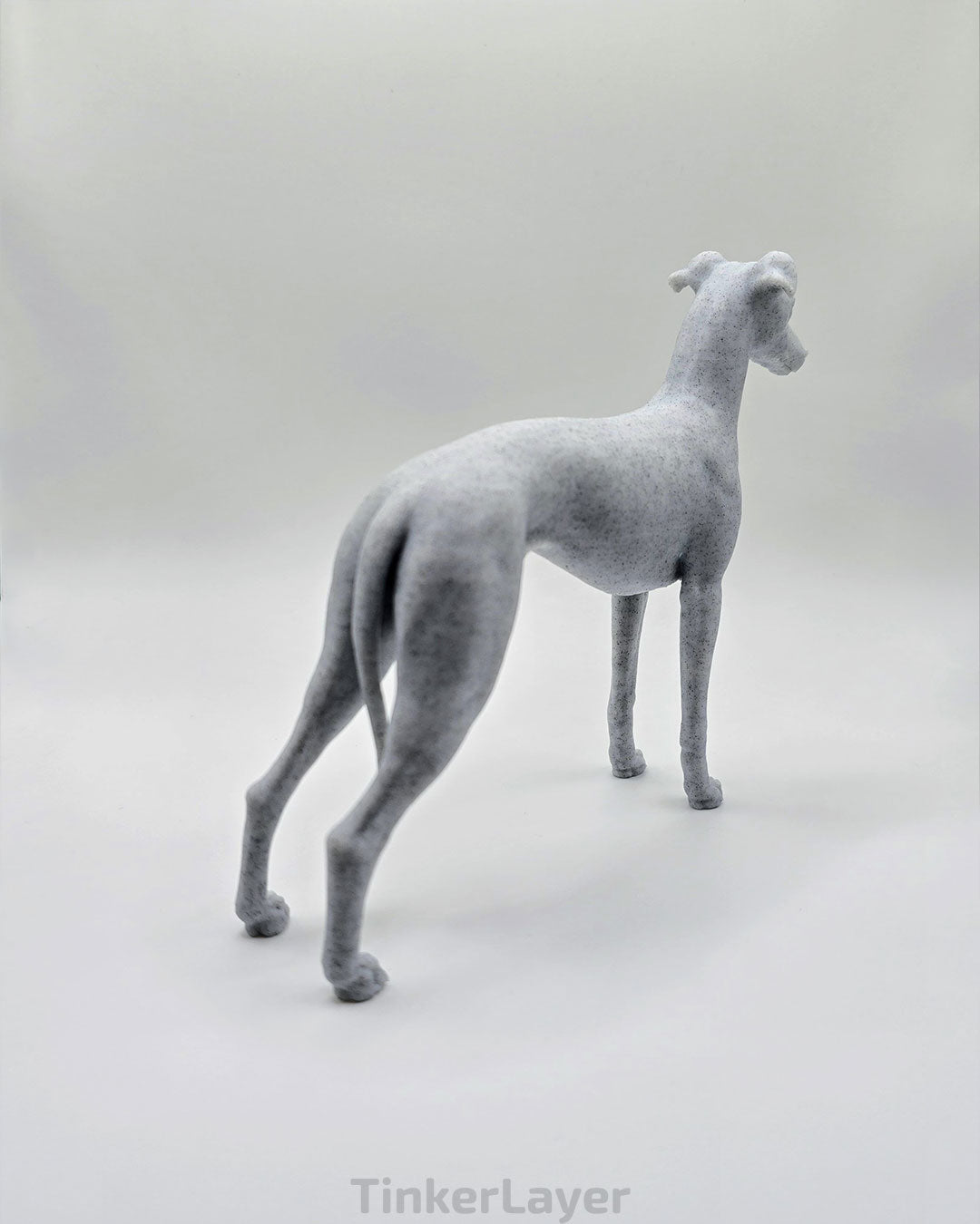 Whippet Show Stack Statue