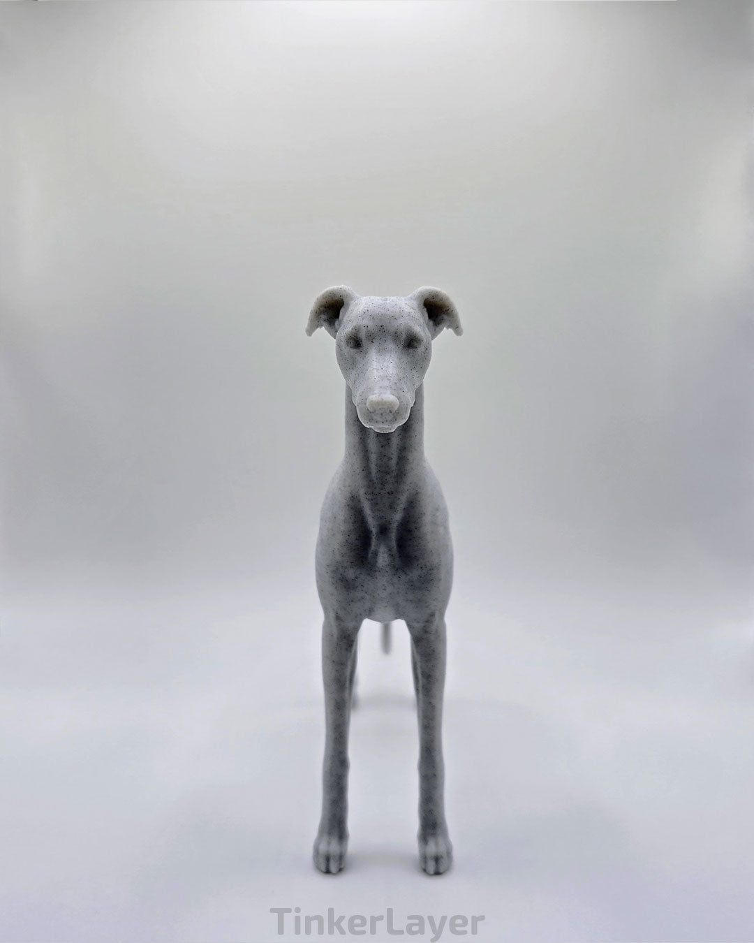 Whippet Show Stack Statue