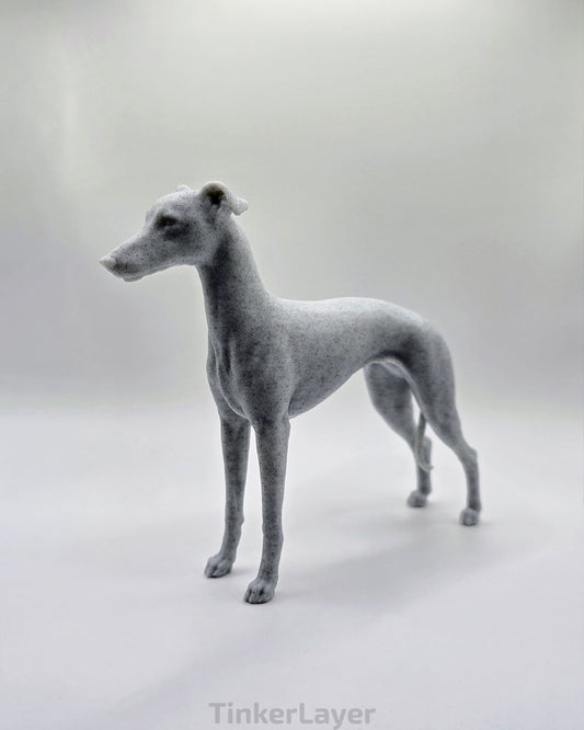 Whippet Show Stack Statue