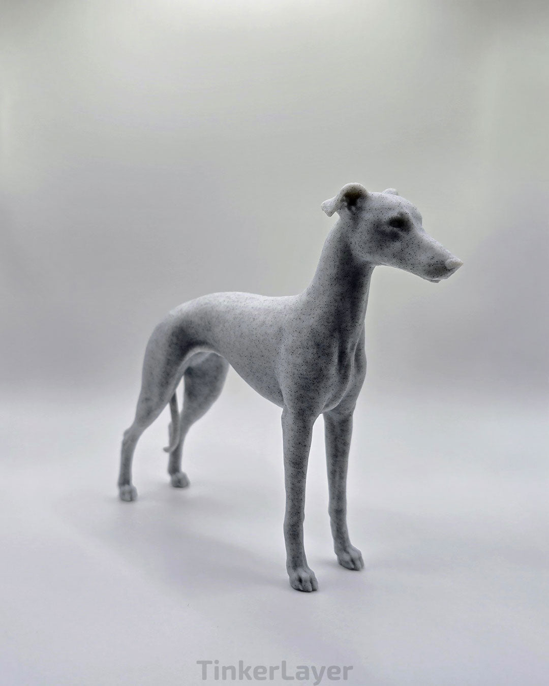Whippet Show Stack Statue