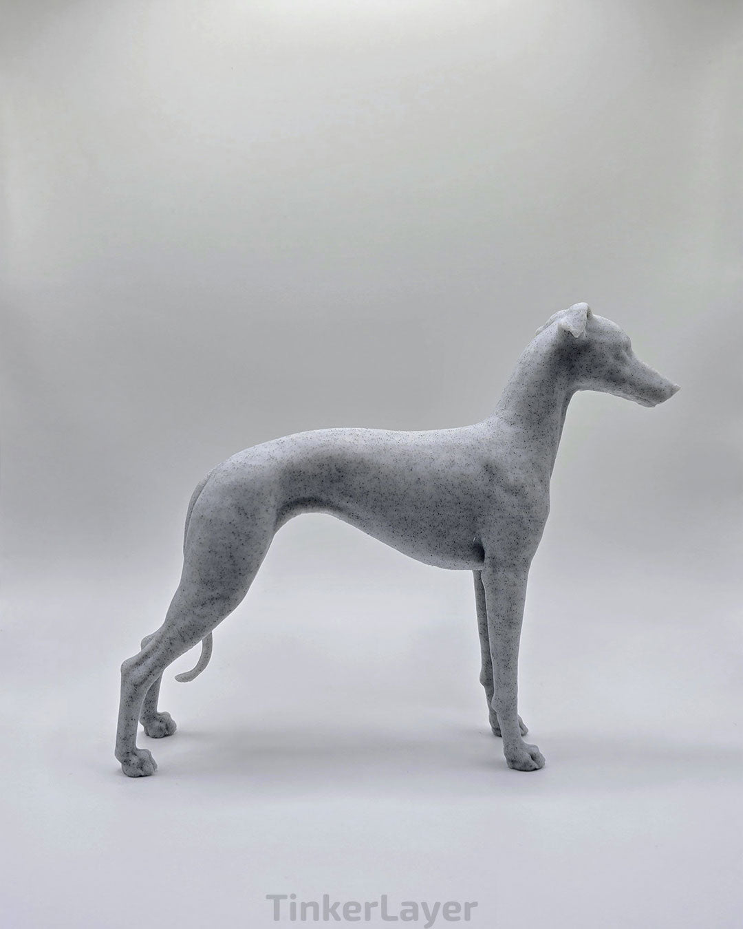 Whippet Show Stack Statue