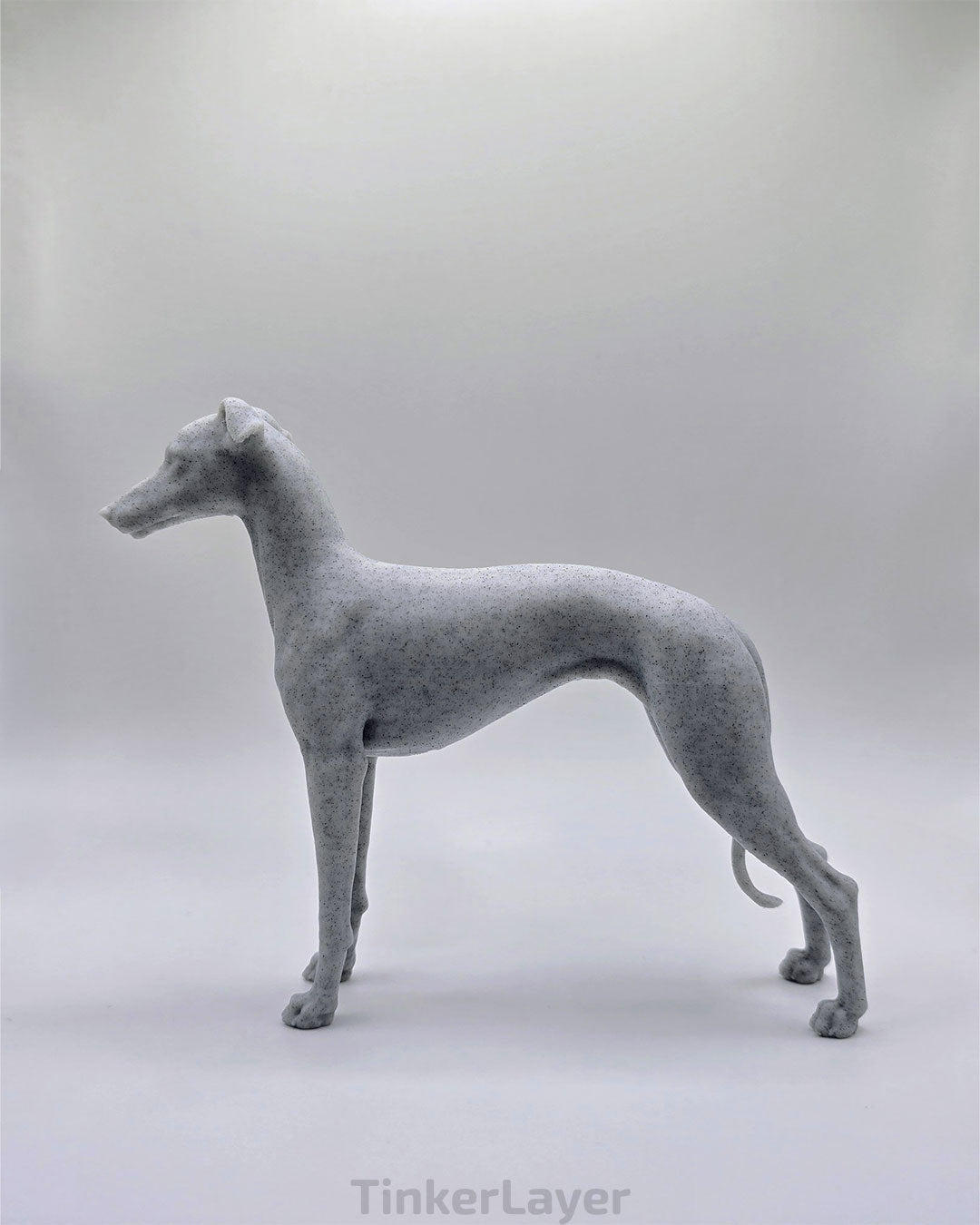 Whippet Show Stack Statue