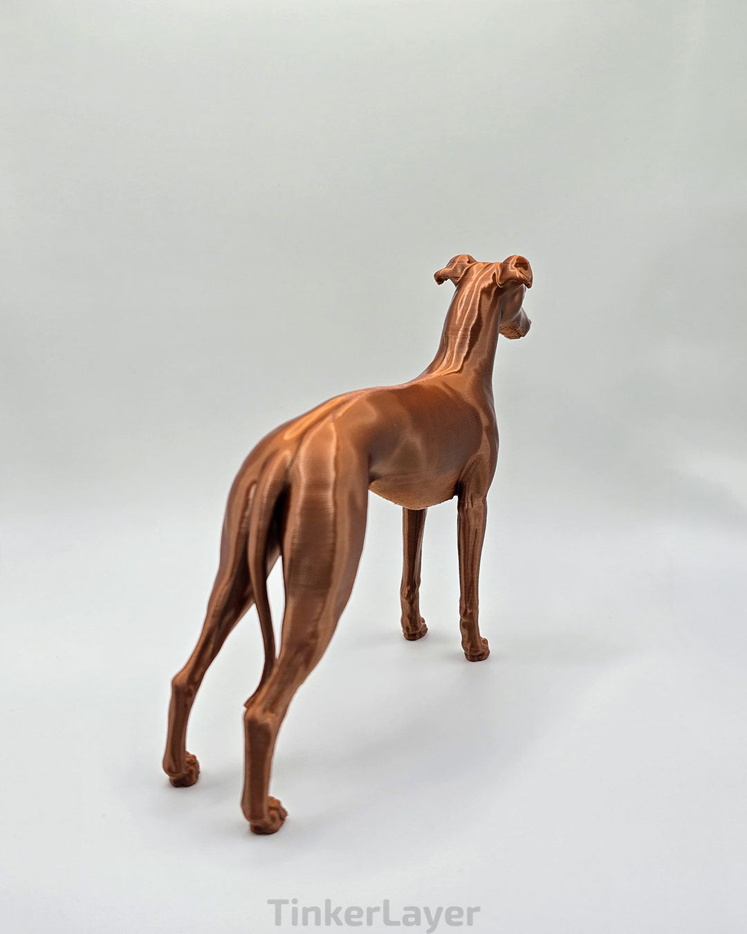 Whippet Show Stack Statue
