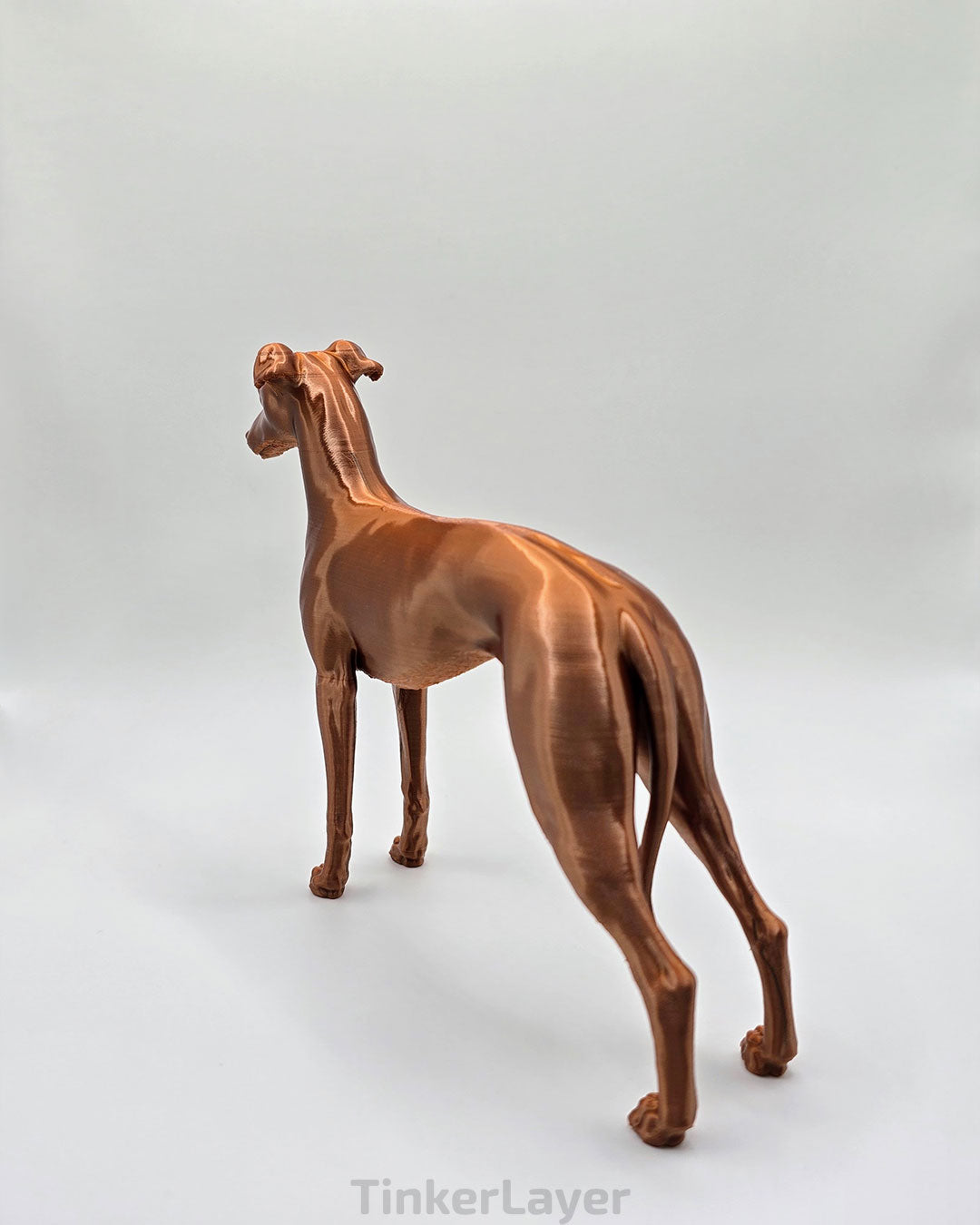 Whippet Show Stack Statue