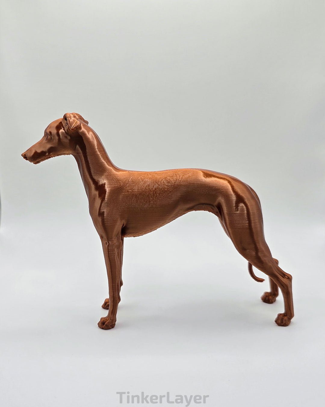 Whippet Show Stack Statue
