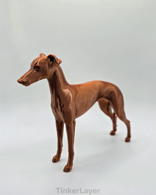 Whippet Show Stack Statue