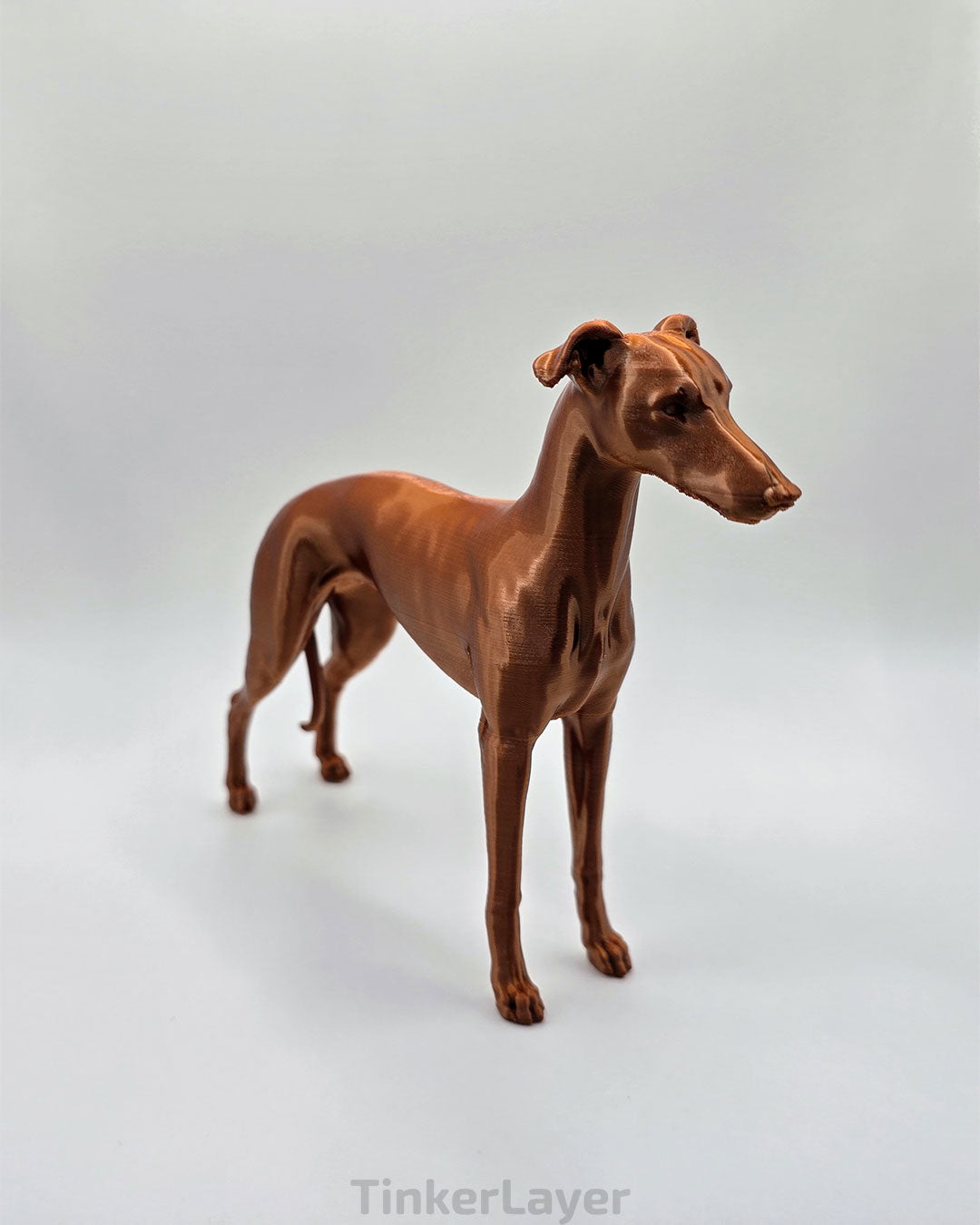 Whippet Show Stack Statue