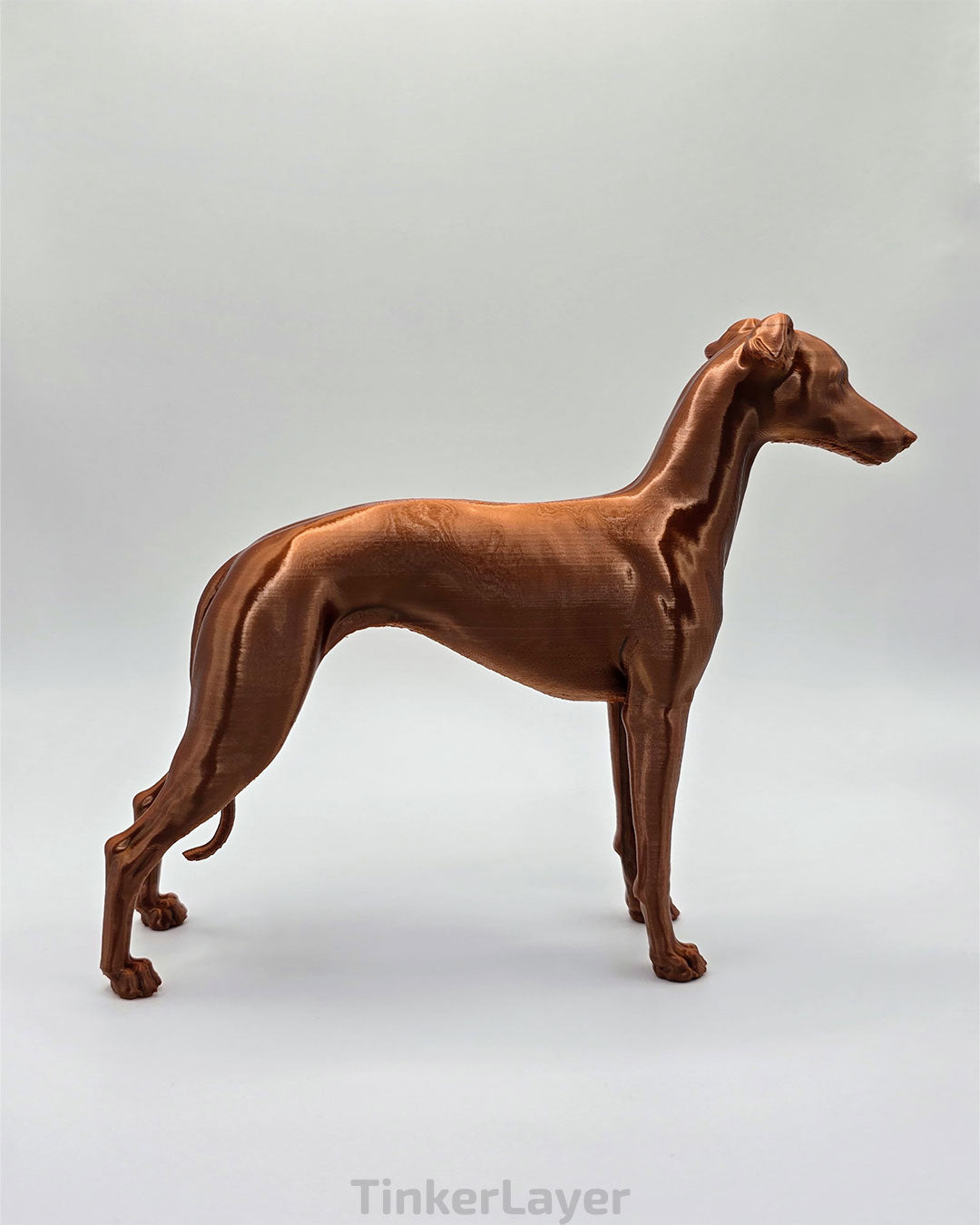 Whippet Show Stack Statue